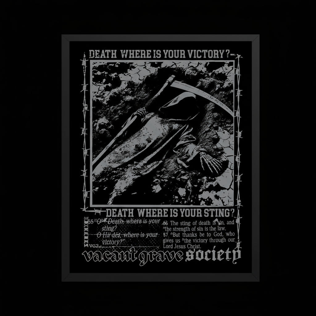 STING? - FRAMED POSTER